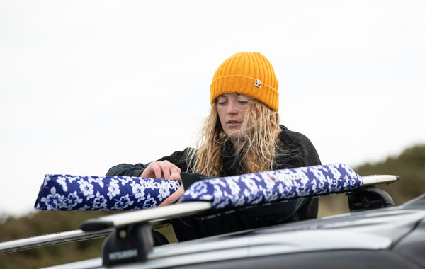 Northcore Wide Load Aero Roof Bar Pads- Hibiscus