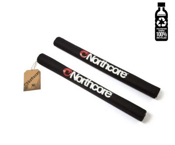 northcore Wide Load ECO Roof Bar Pads - Black