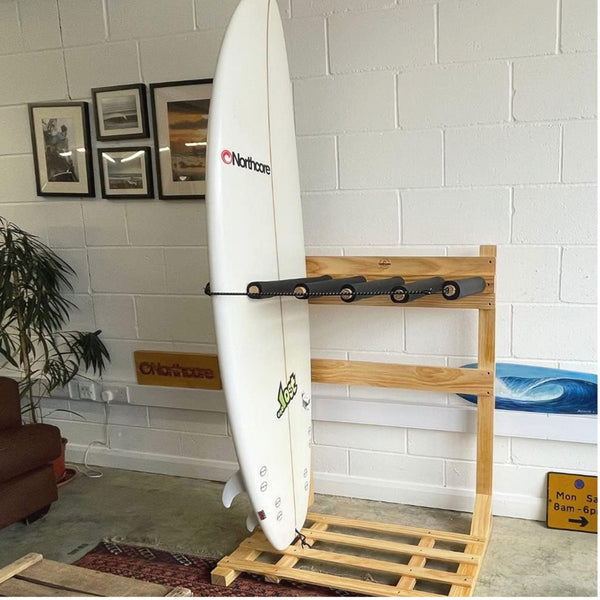Northcore Wooden Quiver Surfboard Floor Rack