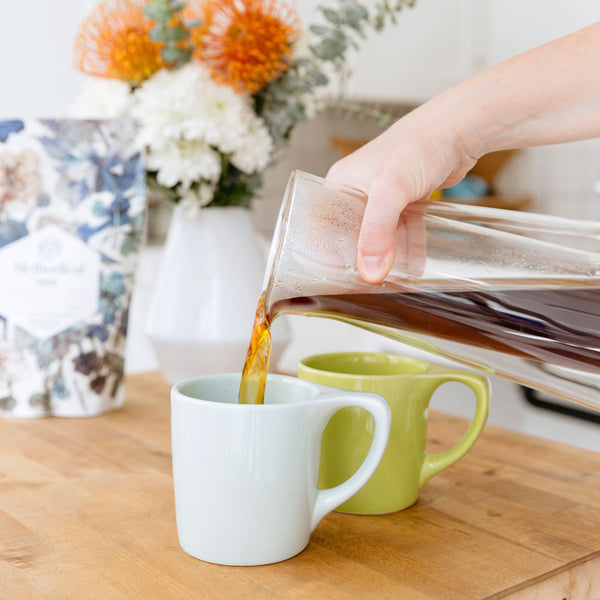 Notneutral Lino Coffee Mugs - Rainbow Set