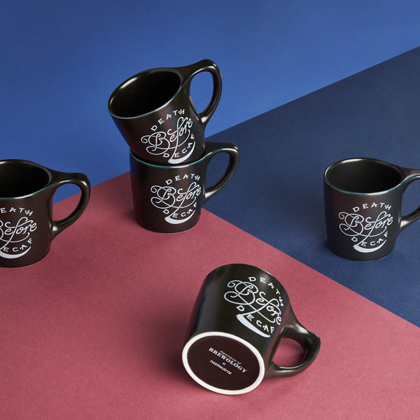 Notneutral Lino "Death Before Decaf" Mug