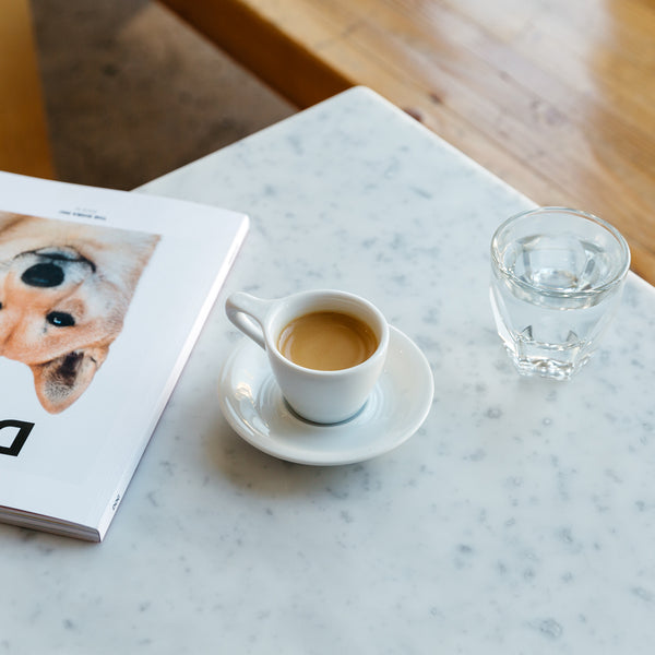 notneutral Lino Espresso Cup & Saucer White