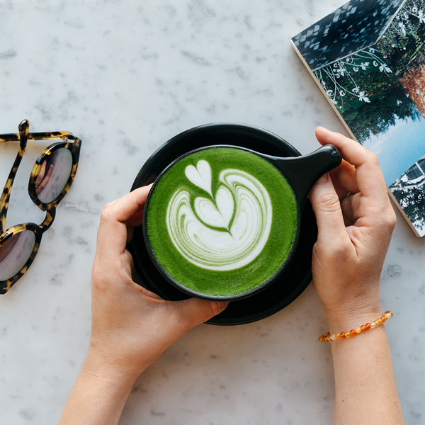 Notneutral Lino Large Latte Cup & Saucer Matte Black