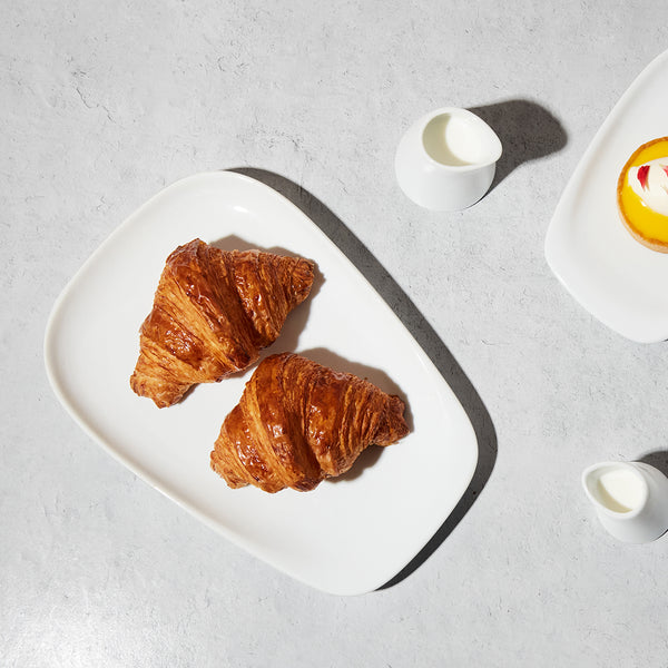 Notneutral Lino Large Pulled Plate White