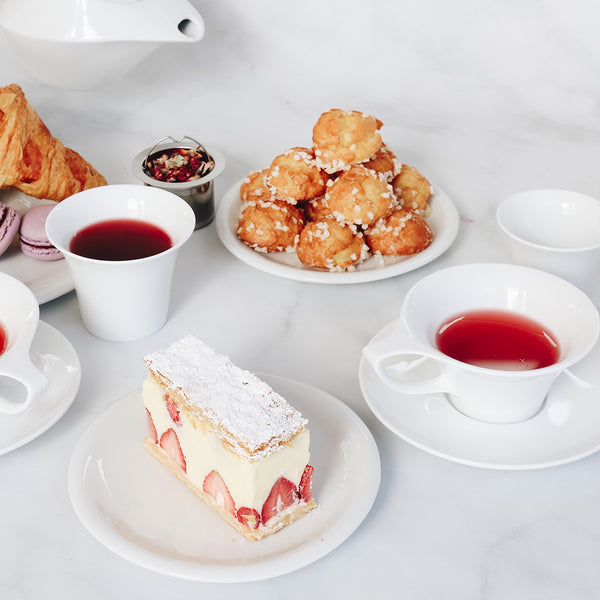 Notneutral Lino Round Plate White