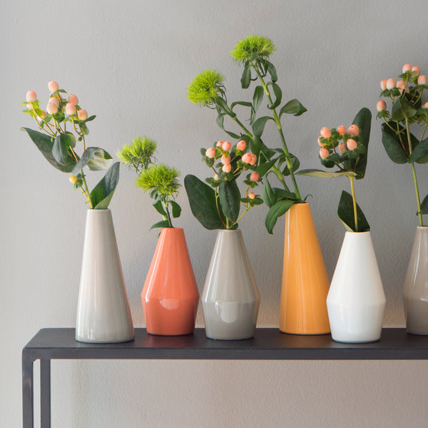 Notneutral Lino Vase Set Of Two Peach