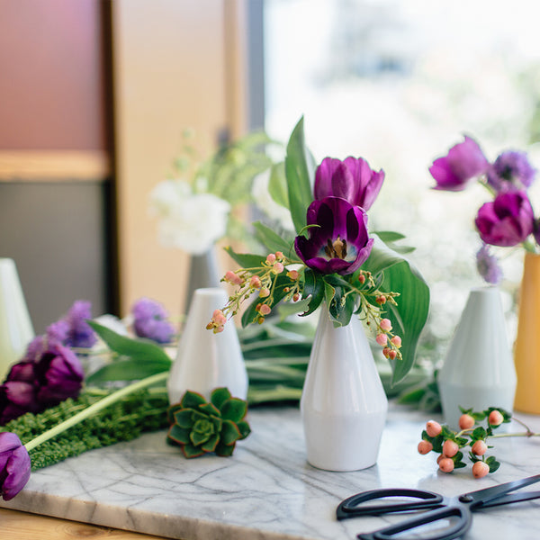 Notneutral Lino Vase Set Of Two White