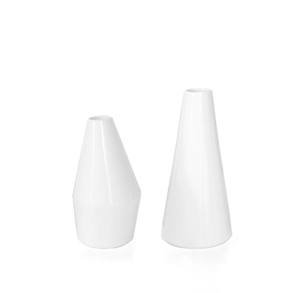 notneutral Lino Vase Set of Two White