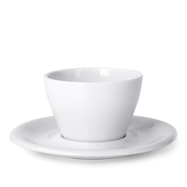 notneutral Meno Double Cappuccino Cup & Saucer White