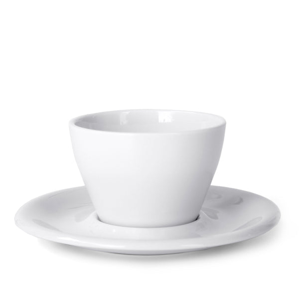notneutral Meno Single Cappuccino Cup & Saucer White