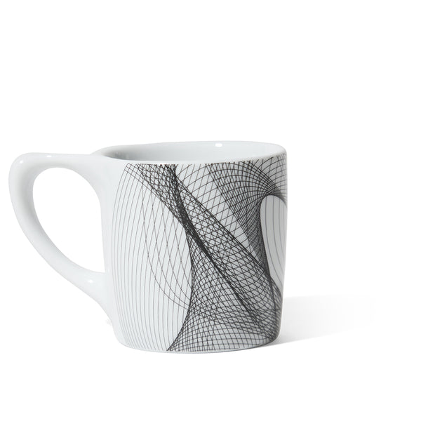 Notneutral NotNeutral X DotsToLines Lino Mug White