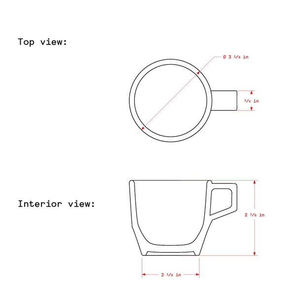 Notneutral Pico Cappuccino Cup Pacific