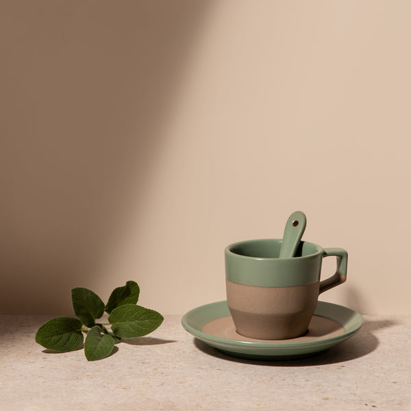 Notneutral Pico Cappuccino/ Latte Saucer Sage