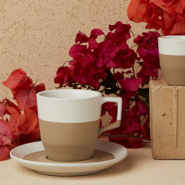 Notneutral Pico Cappuccino/ Latte Saucer White