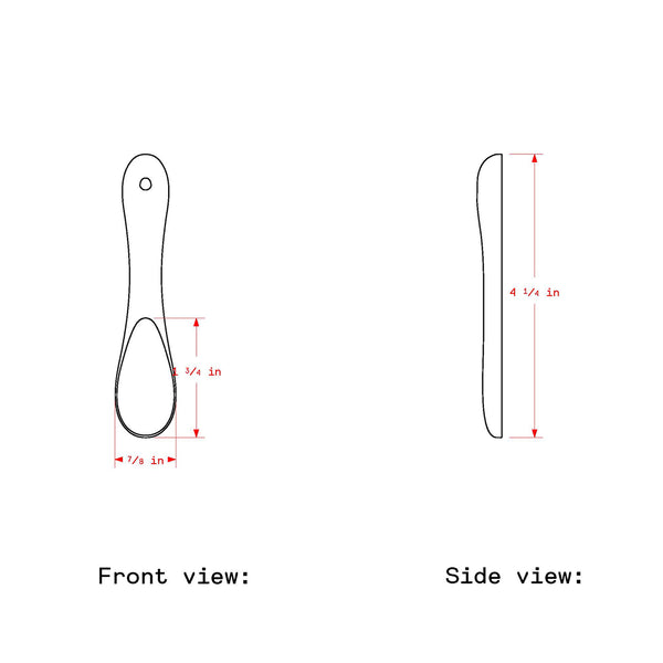 Notneutral Pico Spoon Black