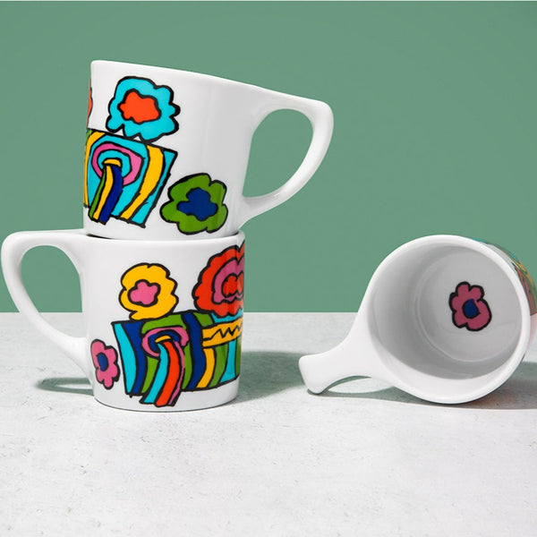 Notneutral NotNeutral X David Wright Lino Mug "70s Art"