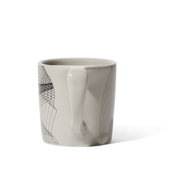 Notneutral NotNeutral X DotsToLines Lino Mug Light Gray