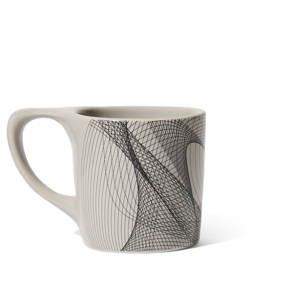 Notneutral NotNeutral X DotsToLines Lino Mug Light Gray