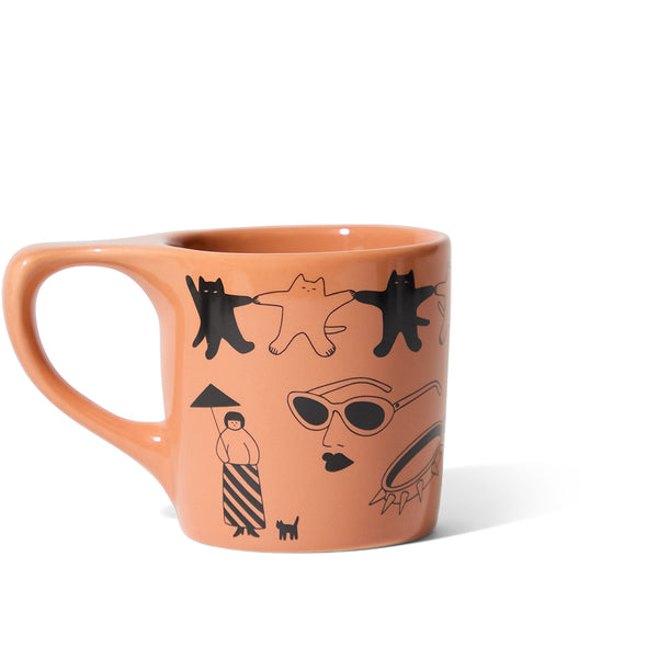 Notneutral NotNeutral X Katya Krasnova Lino Mug Papaya