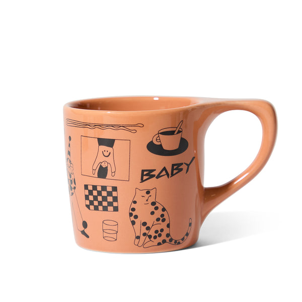 notneutral notNeutral x Katya Krasnova Lino Mug Papaya