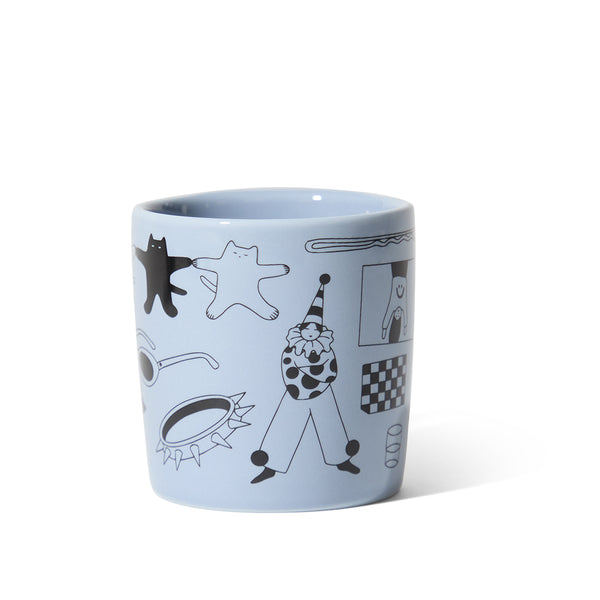 Notneutral NotNeutral X Katya Krasnova Lino Mug Periwinkle
