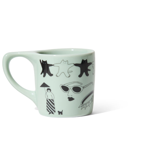 Notneutral NotNeutral X Katya Krasnova Lino Mug Sage