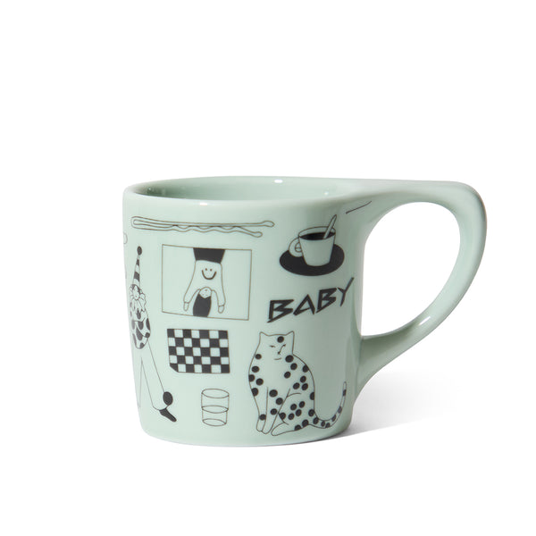 notneutral notNeutral x Katya Krasnova Lino Mug Sage