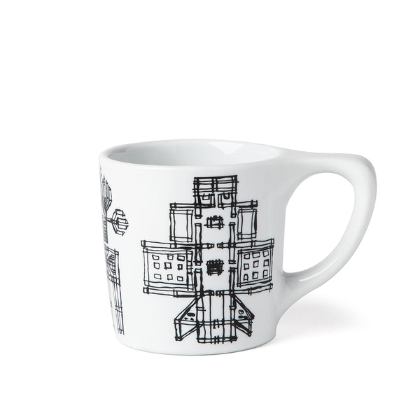 notneutral notNeutral x Michael Engebretson Lino Mug "Class Five