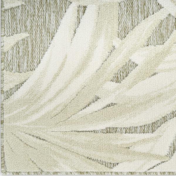 nourison Aloha Ivory Sage Indoor/Outdoor Nature Rug ALH43