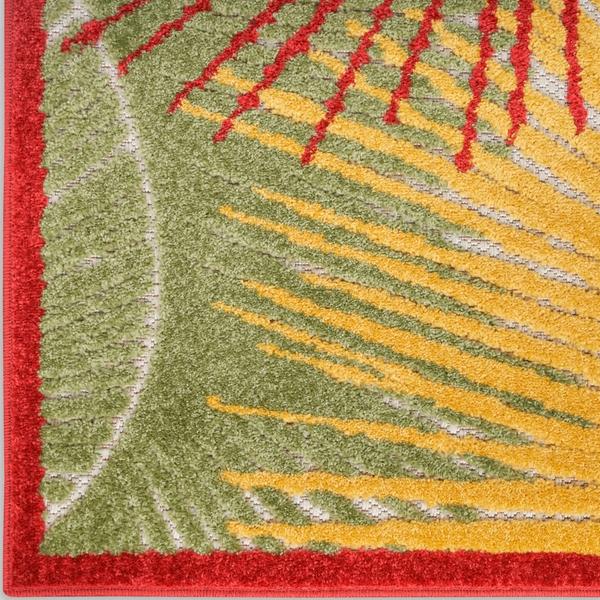 nourison Aloha Multicolor Indoor/Outdoor Nature Rug ALH10 Home