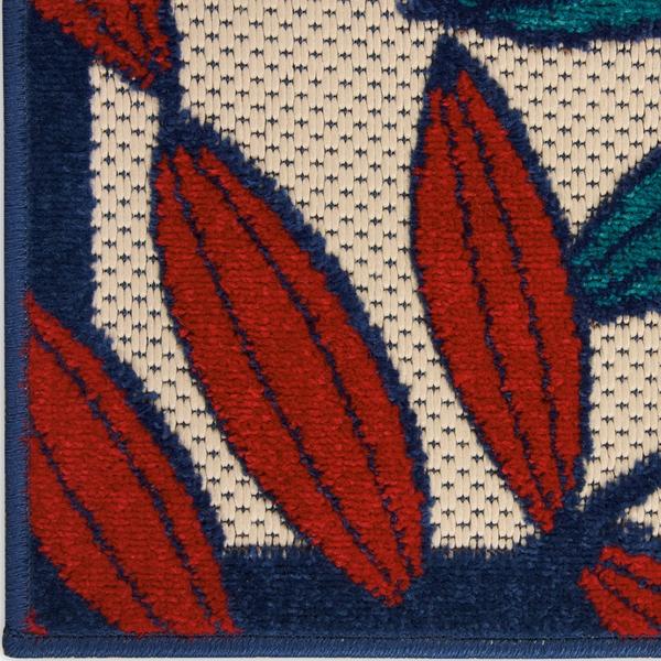nourison Aloha Tropical Multicolored Outdoor Rug ALH18 Home