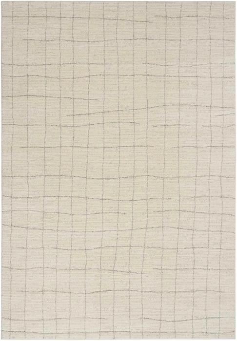 Nourison Andes Ivory Grey Indoor Only Abstract Rug AND04 Home