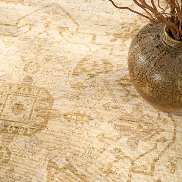 Nourison Antique Bloom Beige Indoor Only Persian Rug ANB03