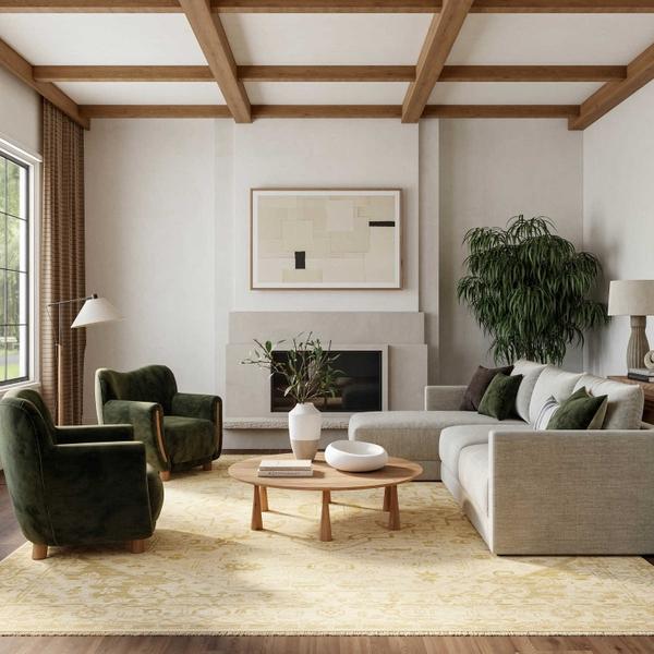 Nourison Antique Bloom Beige Indoor Only Persian Rug ANB03