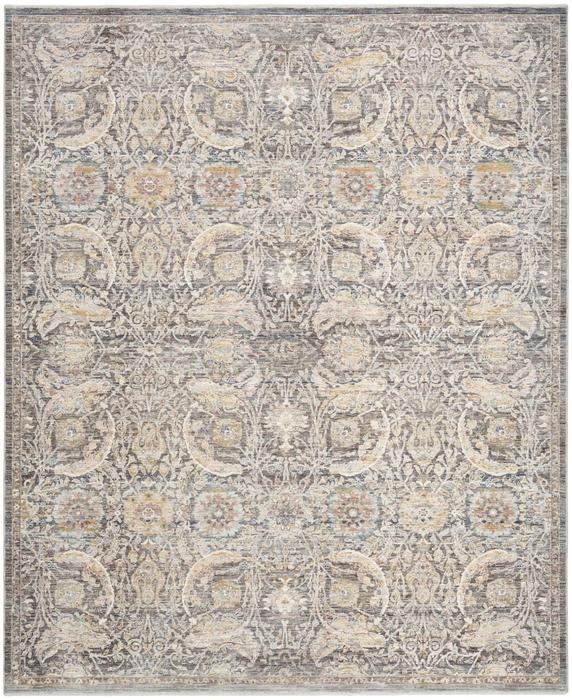 Nourison Antique Fusion Charcoal Multicolor Indoor Only Persian Rug ANF03