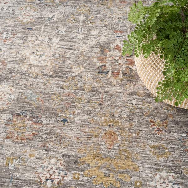 Nourison Antique Fusion Grey Indoor Only Persian Rug ANF05
