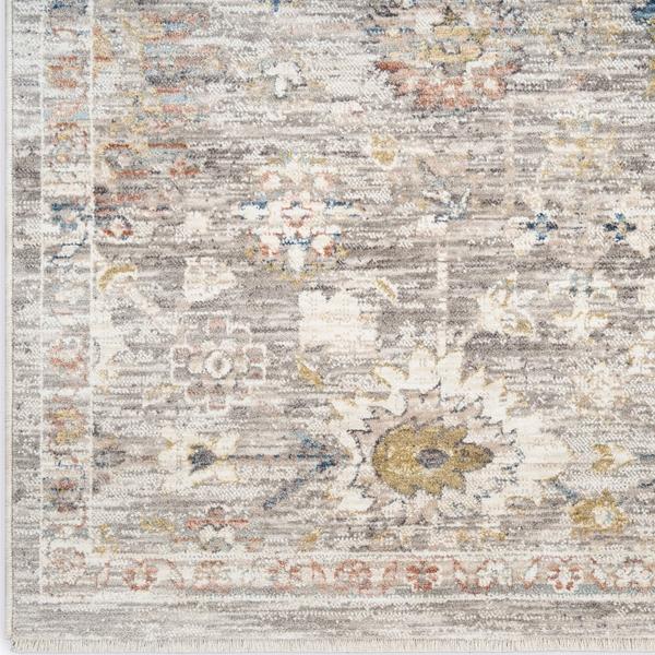 nourison Antique Fusion Grey Indoor only Persian Rug ANF05