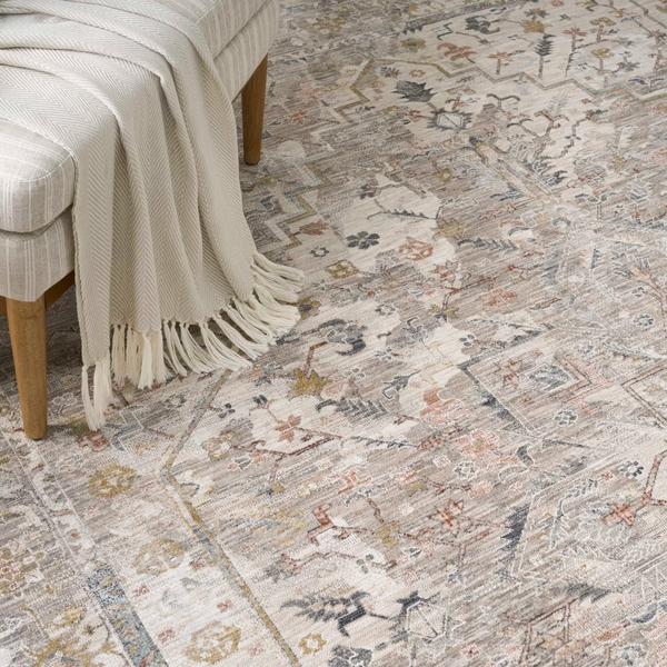 Nourison Antique Fusion Ivory Multicolor Indoor Only Persian Rug ANF02