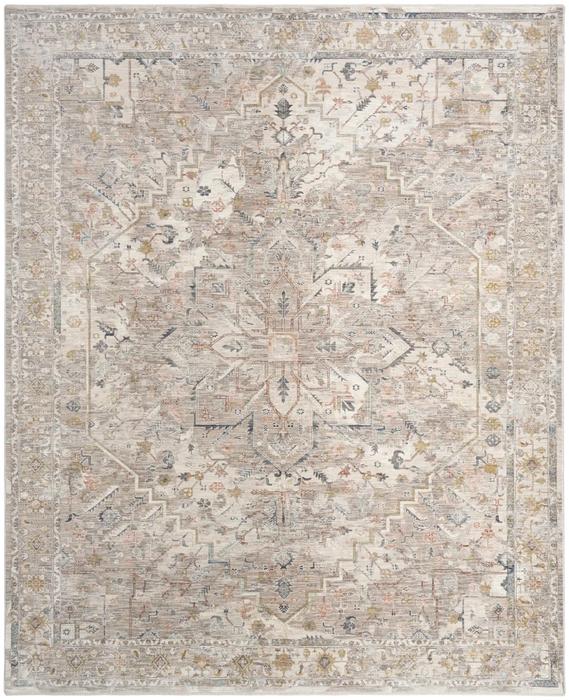 Nourison Antique Fusion Ivory Multicolor Indoor Only Persian Rug ANF02