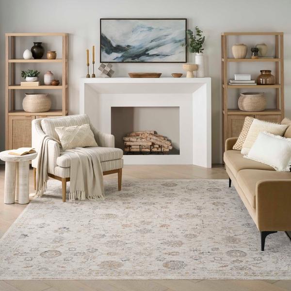 Nourison Antique Fusion Ivory Multicolor Indoor Only Persian Rug ANF04