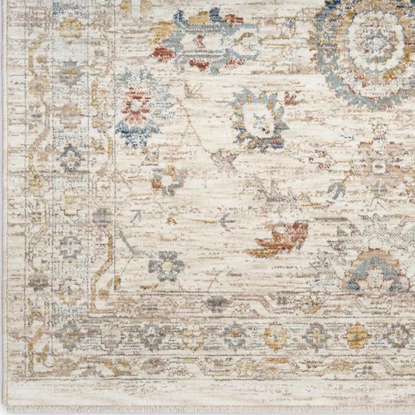 nourison Antique Fusion Ivory Multicolor Indoor only Persian Rug ANF04