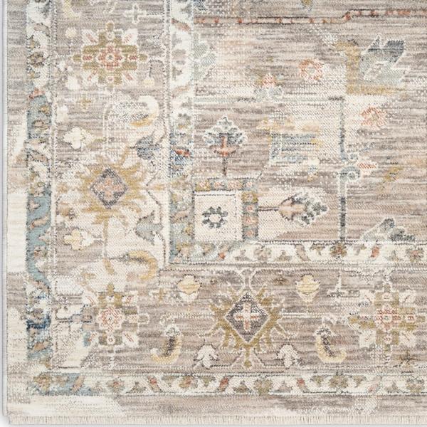 nourison Antique Fusion Ivory Multicolor Indoor only Persian Rug ANF02