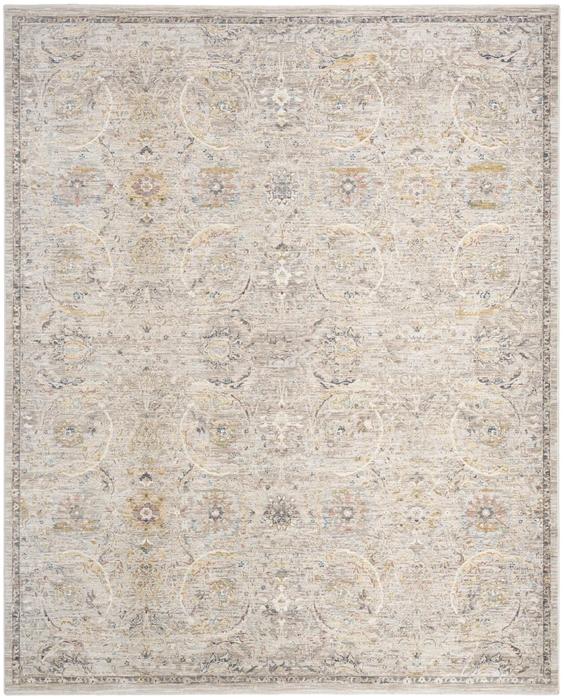 Nourison Antique Fusion Light Grey Indoor Only Persian Rug ANF03