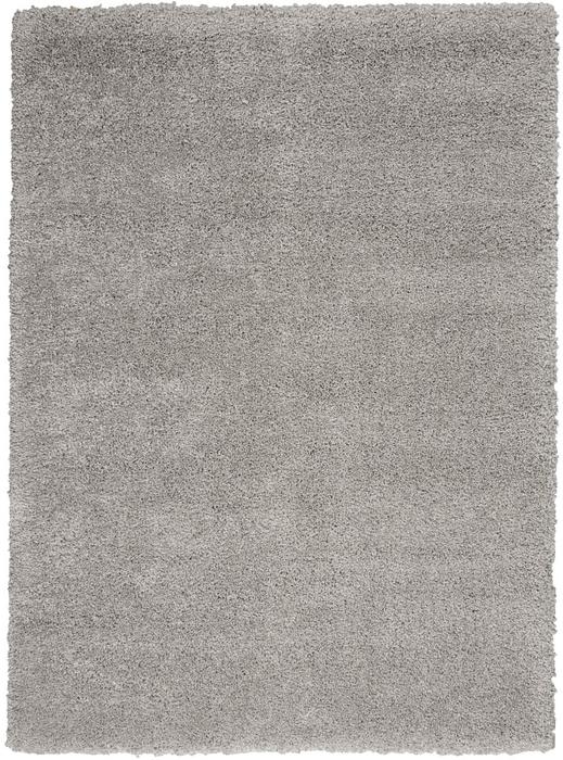Nourison Ashland Plush Shag Silver Grey Rug ASL02 Home