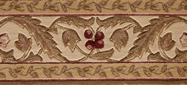 nourison ASHTON HOUSE REGAL VINE A02B OLIVE BORDER BROADLOOM CARPET