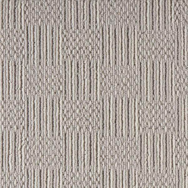 nourison ASPEN GRID ASPGR PEBBLESTONE BROADLOOM CARPET