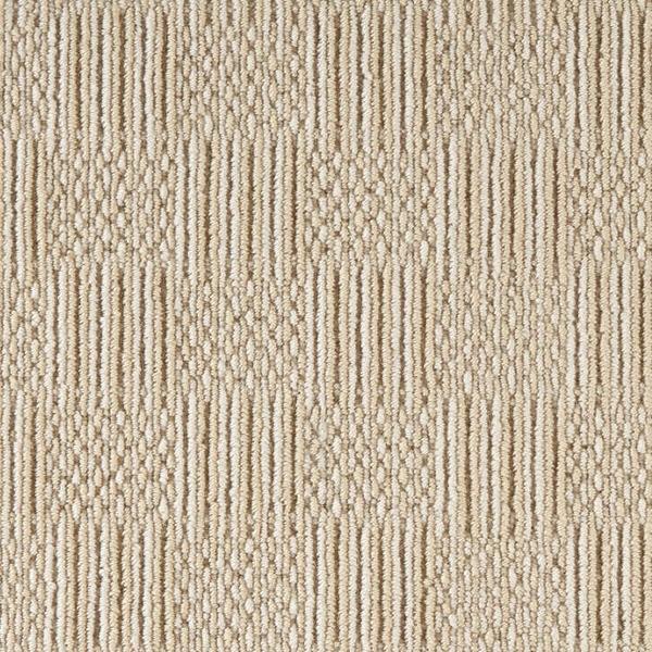 nourison ASPEN GRID ASPGR SEASHELL BROADLOOM CARPET
