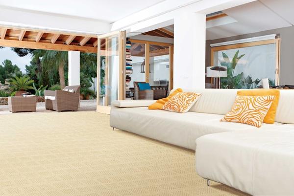 Nourison ASPEN SQUARE ASPSQ DUSTY YELLOW BROADLOOM CARPET