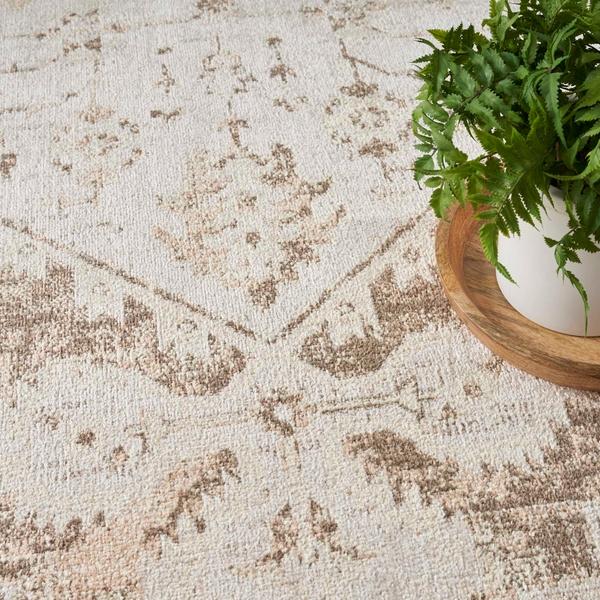 Nourison Astra Machine Washable Beige Indoor Only Persian Rug ASW11 Home