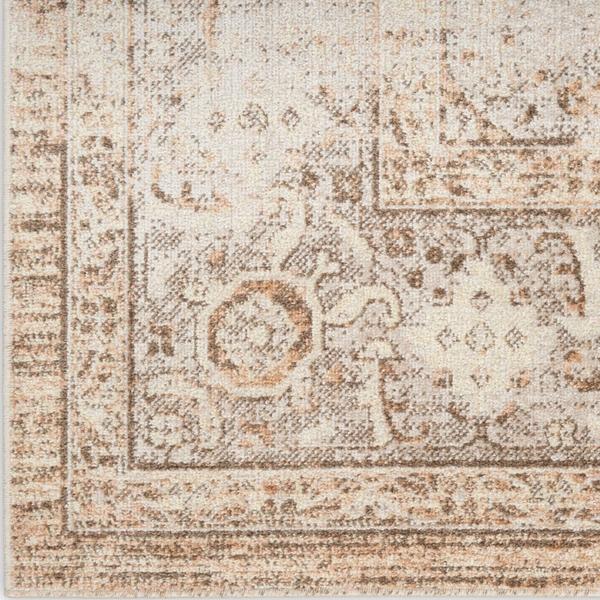 nourison Astra Machine Washable Beige Indoor only Persian Rug ASW13 Home